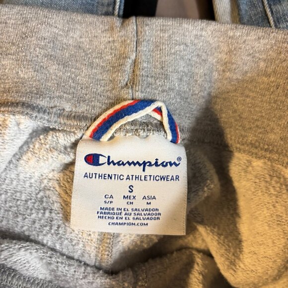 Champion Gray Joggers Sweatpants Active Pants Pull On Drawstring Casual Athletic - Picture 5 of 6